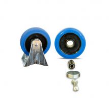 Soft wheels for CC trolley