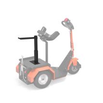 Coupler collection rack on Trike