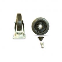 Soft rubber wheels for Dutch trolley